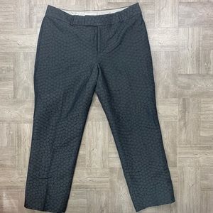 Banana Republic black Capri slacks size 6